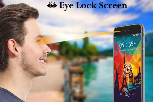 Eye Scanner Lock Screen Prank 4 تصوير الشاشة