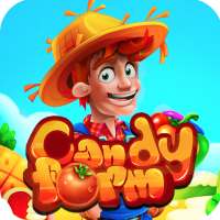 Candy Farm : jewels Match 3 Puzzle Game logo