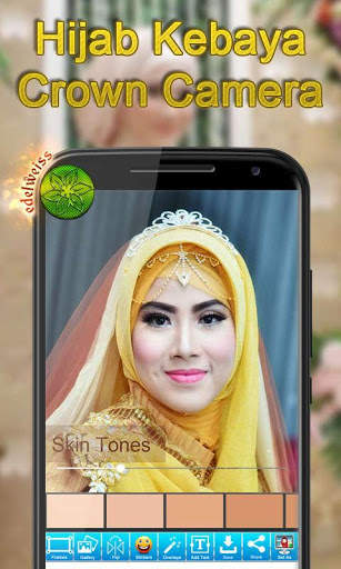 Hijab Kebaya Crown Camera screenshot 2