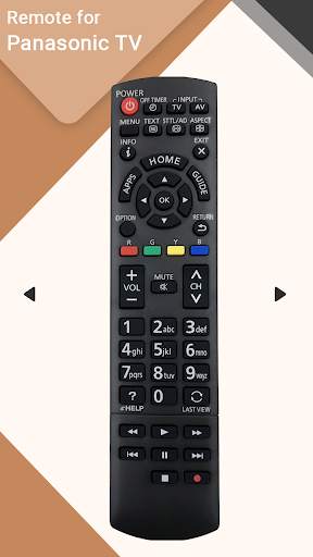 Remote for Panasonic TV screenshot 1