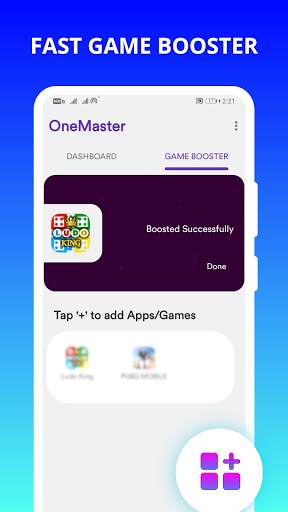 OneMaster - Game booster tools screenshot 1