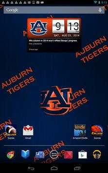 Auburn Tigers Live Clock screenshot 6