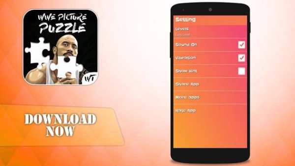 FREE WWE Champions Face Picture Puzzle Game screenshot 4