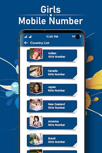 Girls Mobile Number - Girlfriend Calling Prank screenshot 2