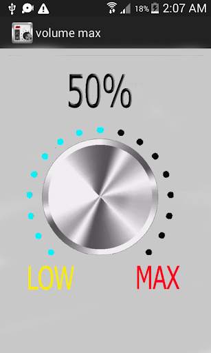 Volume Booster Max and Music Equalizer screenshot 1