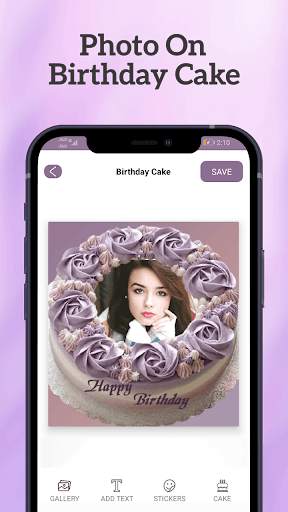 Name Photo On Birthday Cake - Birthday Cake Editor screenshot 5