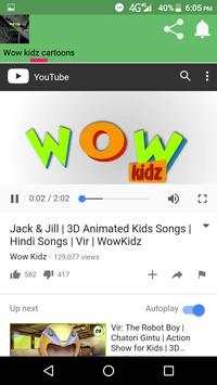 Wow kidz cartoons screenshot 1