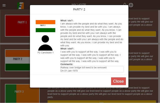 My Vote screenshot 5