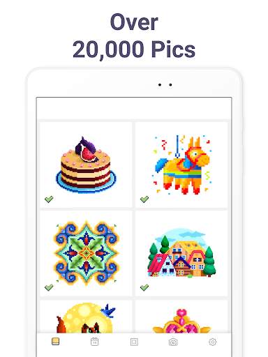 Pixel Art - color by number screenshot 10