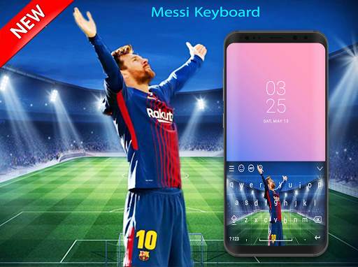 Lionel Messi Keyboard theme screenshot 3