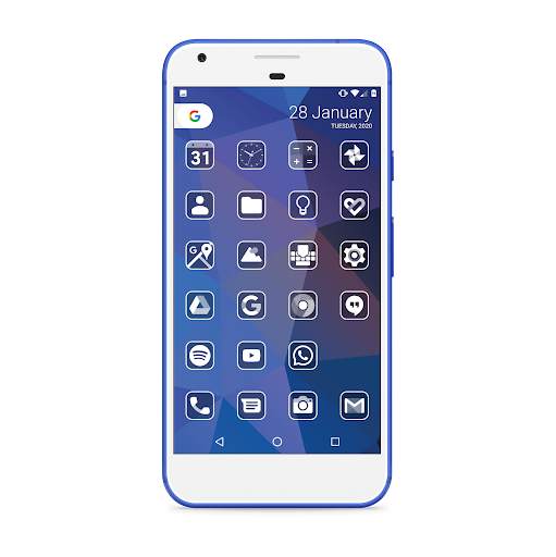 Monoic SQ White Icon Pack screenshot 3
