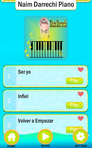 Naim Darrechi Piano Game screenshot 1