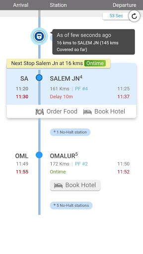 Easy Live Train Running Status screenshot 1