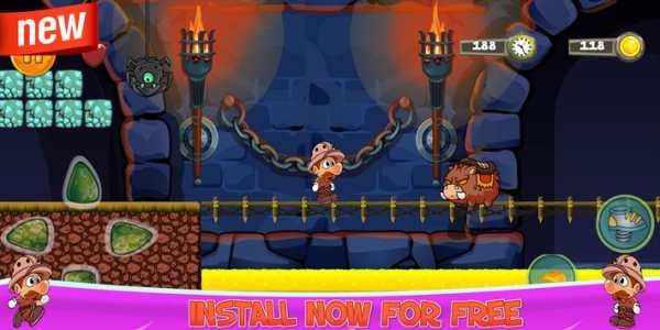 Super Run Jungle World Adventure screenshot 4