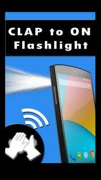 Flashlight on clap screenshot 1