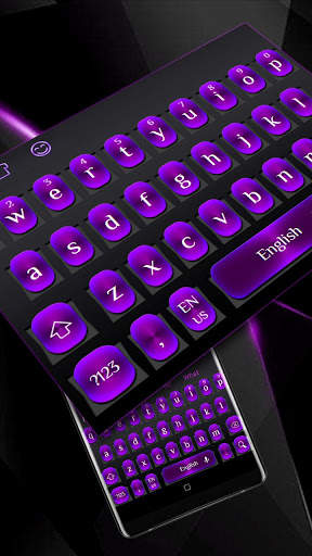 Purple Metal Keyboard screenshot 1