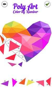Color By Number - Poly Art Puzzle Game screenshot 3