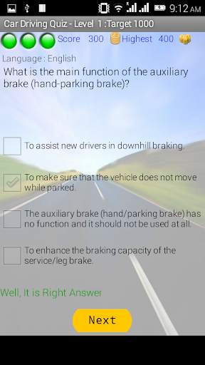 Car Driving - Quiz Game screenshot 2