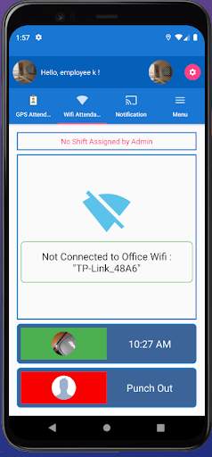Attendance Master App-GPS+Wifi screenshot 2
