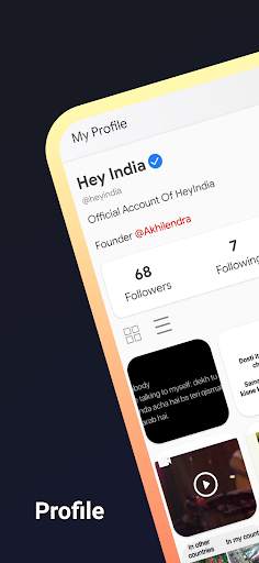 Hey India - Indian Social Media App screenshot 3