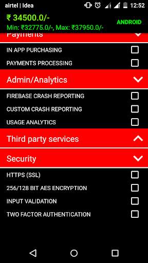 Mobile App Cost Calculator/Estimator For India screenshot 5