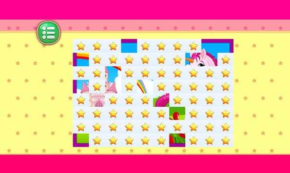 Puzzle games for Girls kids: princess and unicorns screenshot 6