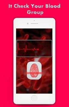 Finger Blood Group Detector Prank screenshot 2