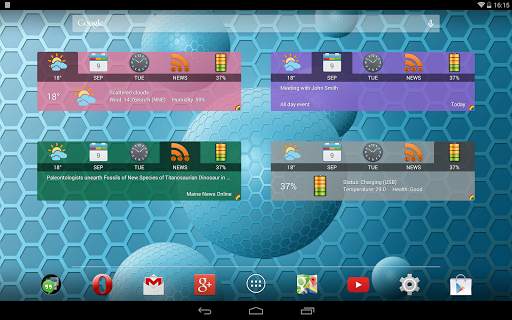 Weather and News Info Widget screenshot 16