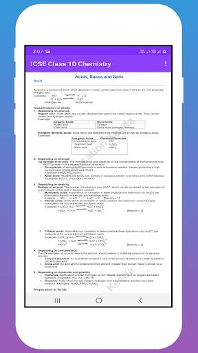 ICSE Class 10 Chemistry Solutions Selina OFFLINE screenshot 6