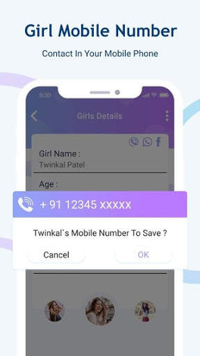 Online Girls Phone Numbers for Chat whatsapp स्क्रीनशॉट 2