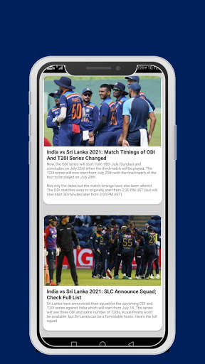Bluestar Cricket: Live IPL & Cricket Matches Score screenshot 3