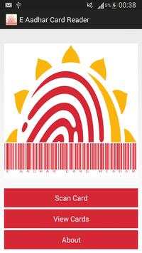 E Aadhaar Card Reader screenshot 1