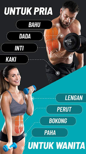 Latihan dumbbell di Rumah screenshot 3