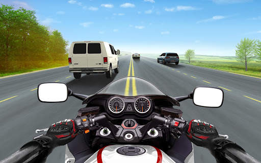 Bike Racing : Traffic Rider Bike Racing Games скриншот 7