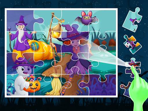 Halloween Jigsaw Puzzle Free Game For All Ages. screenshot 4