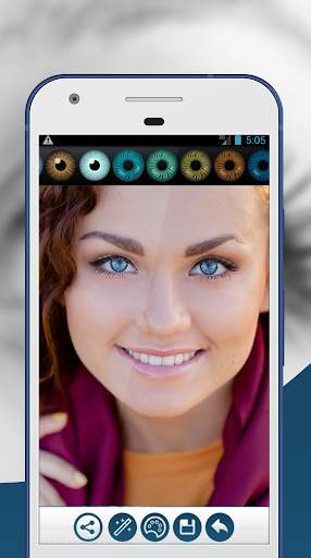 Eyes Color Changer Photo Editor screenshot 1