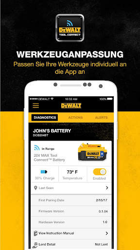 DEWALT Tool Connect screenshot 1