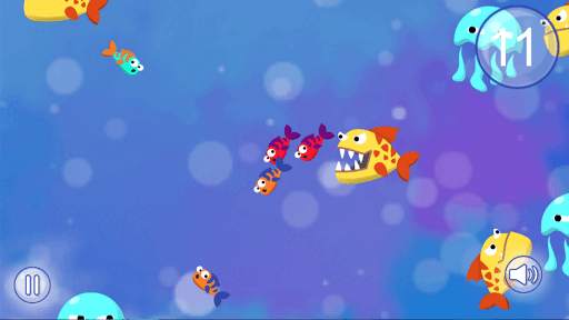 Nimble Fish - Battle of Angry Fish eater io game screenshot 1