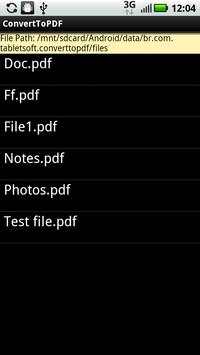 Convert To PDF Lite Version screenshot 6