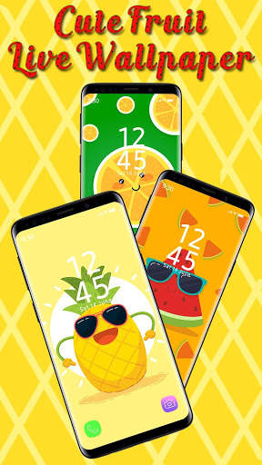 Cute Delicious Fruit APUS Live Wallpaper screenshot 2