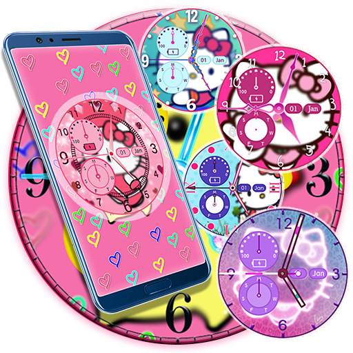 Kitty Clock Live Wallpaper 1.2