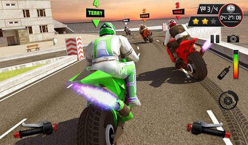City Street Bike Racing: Xtreme Motorcycle Rider screenshot 11
