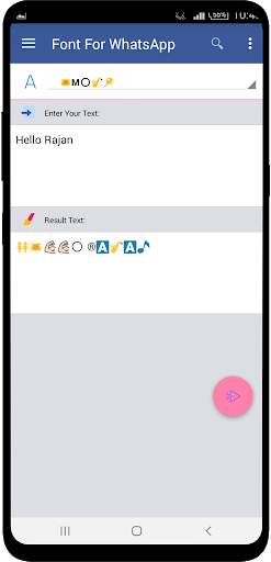 Fonts For WhatsApp, Instagram, Facebook screenshot 7