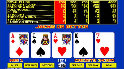 Vidéo Poker screenshot 1