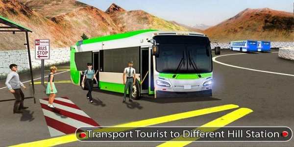 2k19  Hill climb Tourists Transport  pick Mega Bus screenshot 3