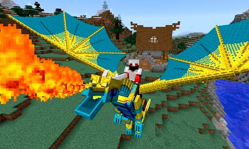 DRAGONS mod for Minecraft PE screenshot 1