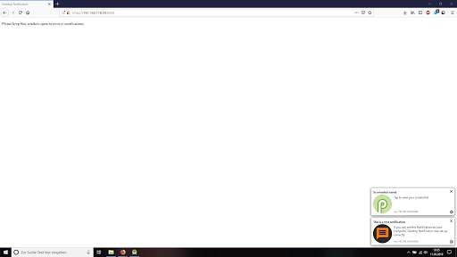 Desktop Notification screenshot 2