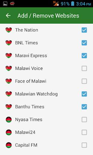 Malawi News App screenshot 7