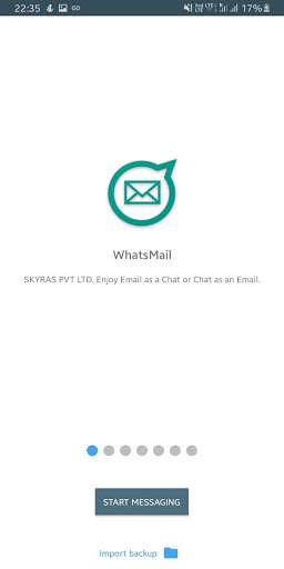 WhatsMail screenshot 1