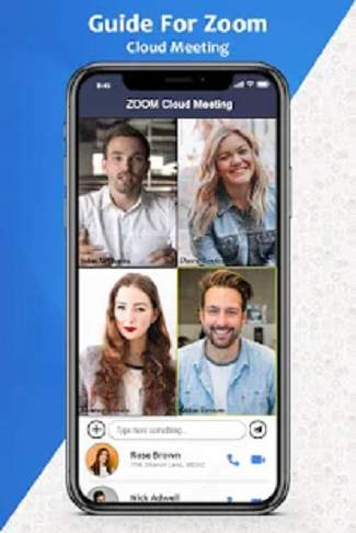 Guide for Zoom Video Meeting - Zoom Cloud Meeting screenshot 1